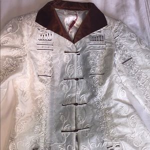 Chinese Embellished Jacket with Silk Lining